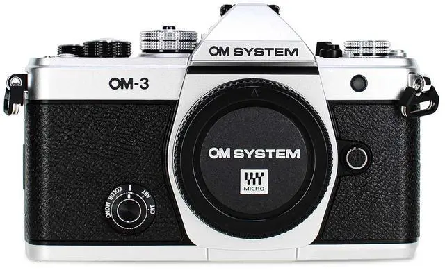 Alt view image 2 of 4 - OM SYSTEM OM-3 Mirrorless Camera Silver Bundle