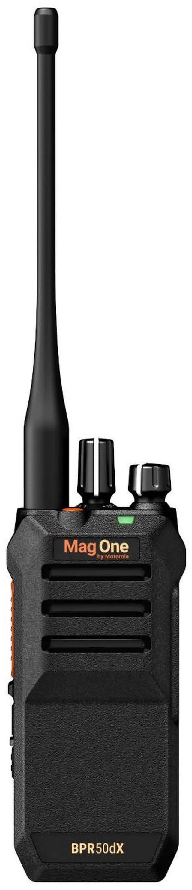 Alt view image 4 of 4 - Motorola BPR50dX 64-Channel Two-Way VHF Business Radio (BPR50dX-V) + Mic