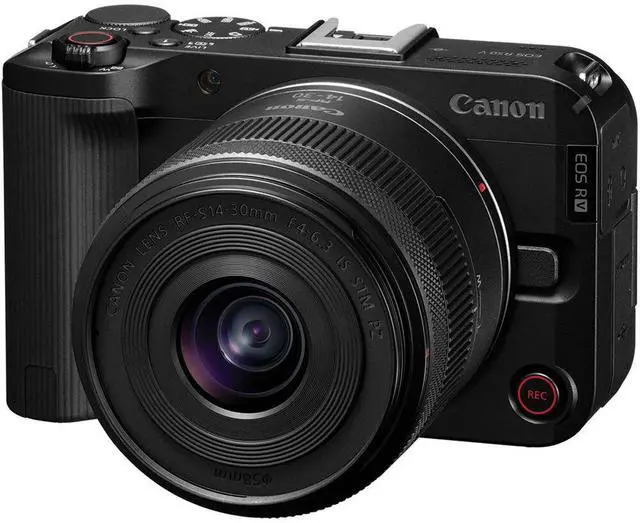 Alt view image 2 of 4 - Canon EOS R50 V + 1430mm Lens Kit | 4K60p Vlogging Camera, Power Zoom Lens - Bundle