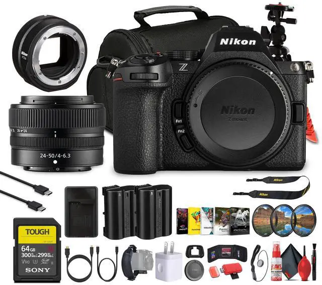 Main image of Nikon Z5 II Mirrorless Camera with NIKKOR Z 24-50mm f/4-6.3 Lens | Full-Frame, 4K UHD Video+ More