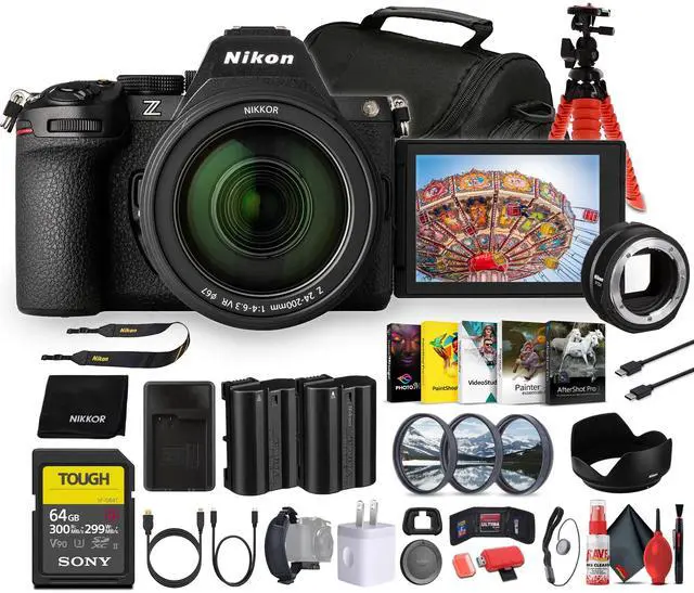 Main image of Nikon Z5 II Mirrorless Camera with 24-200mm f/4-6.3 VR Lens | Full-Frame 24.5MPs + More