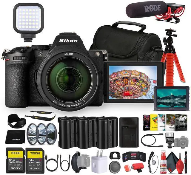 Main image of Nikon Z5 II Mirrorless Camera with 24-200mm f/4-6.3 VR Lens | Full-Frame 24.5MPs + More