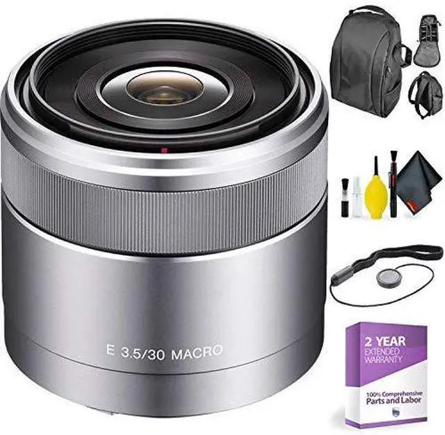 Alt view image 3 of 3 - SONY SEL 30MM F/3.5 NEX Lens + Deluxe Lens Cleaning Kit