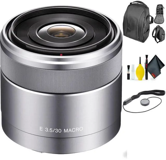 Main image of SONY SEL 30MM F/3.5 NEX Lens + Deluxe Lens Cleaning Kit