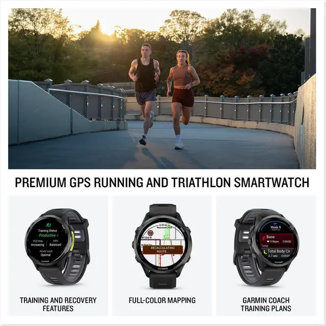 Alt view image 3 of 4 - Garmin Forerunner 970, Black/Amp Yellow , Air Pro TWS Truly Wireless EarBuds