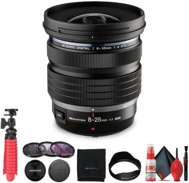 Main image of Olympus M.Zuiko Digital ED 8-25mm f/4 PRO Lens Bundle