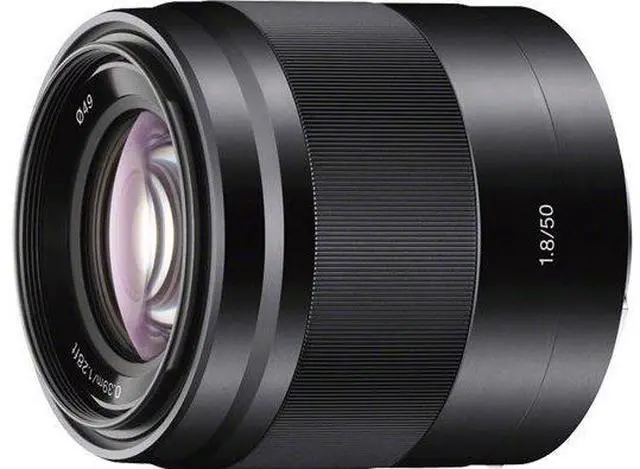 Alt view image 2 of 4 - Sony SEL50F18 50mm f/1.8 Lens for Sony E Mount Nex Cameras (Black) - Fixed (Certified Refurbished)