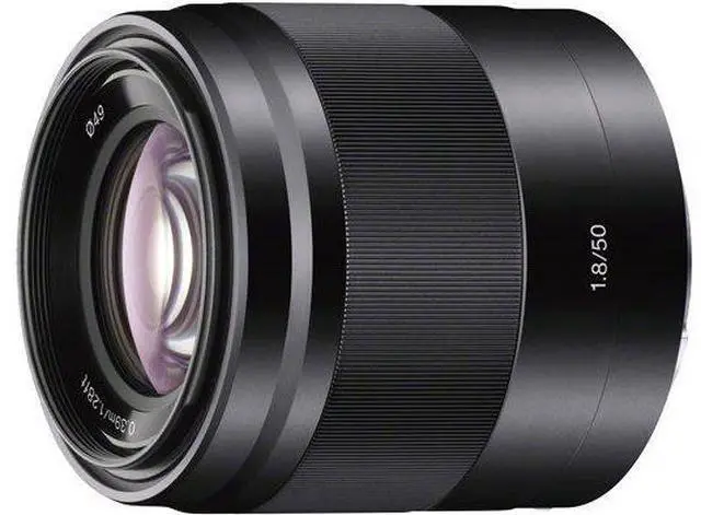 Alt view image 3 of 4 - Sony SEL50F18 50mm f/1.8 Lens for Sony E Mount Nex Cameras (Black) - Fixed (Certified Refurbished)