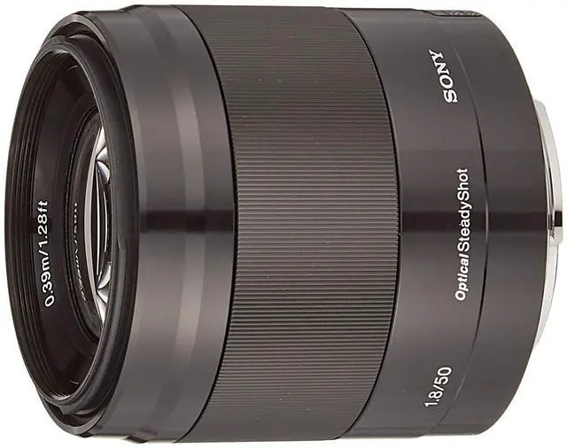 Main image of SONY E 50mm F1.8 OSS SEL50F18 -B (Black) for Sony E-mount Nex cameras - International Version (No Warranty)