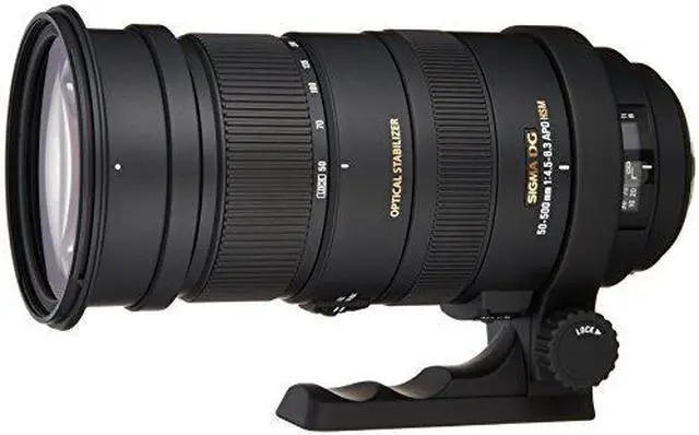 Alt view image 2 of 4 - Sigma 50-500mm f/4.5-6.3 APO DG OS HSM SLD Ultra Telephoto Zoom Lens for Sony Digital DSLR Camera