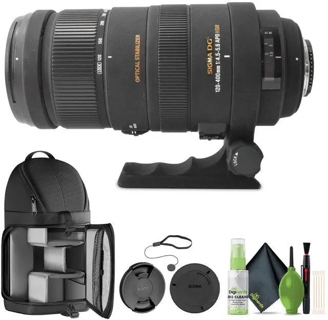 Main image of SIGMA 120-400 F 4-5.6 DG APO OS HSM Nikon Bundle