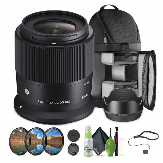 Main image of Sigma 23mm f/1.4 DC DN Contemporary Lens Fuji X Bundle