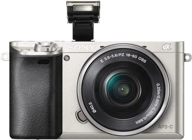 Alt view image 4 of 4 - Sony Alpha a6000 Mirrorless Camera with 16-50mm and 55-210mm Lenses + More