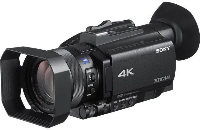 Alt view image 3 of 4 - Sony PXW-Z90V 4K HDR XDCAM with Fast Hybrid AF + 4K Monitor + ECM-77B Mic + More
