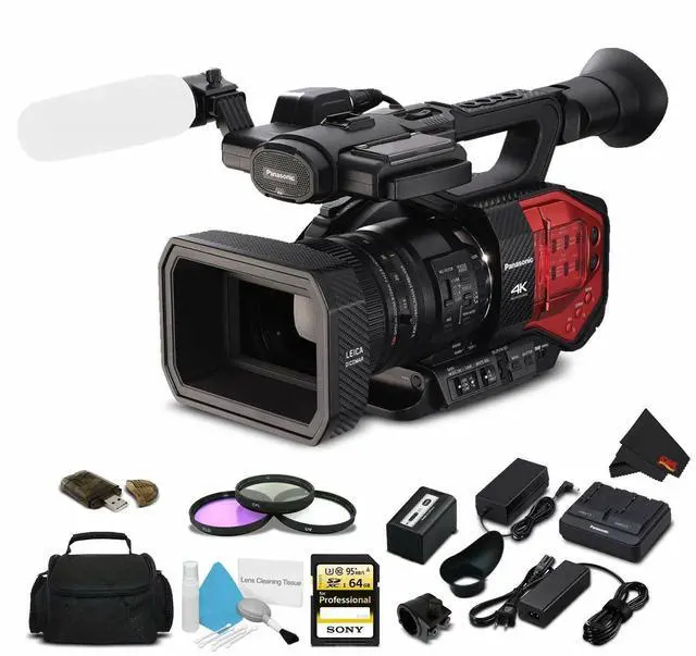 Alt view image 5 of 5 - Panasonic AG-DVX200 4K Handheld Camcorder with Four Thirds Sensor and Integrated Zoom Lens