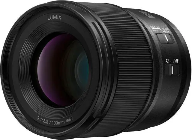 Alt view image 20 of 20 - Panasonic LUMIX Full Frame Camera Lens, S 100mm F2.8 Macro - S-E100
