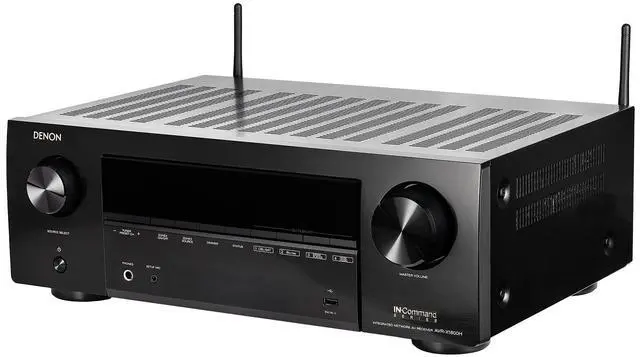 Alt view image 4 of 4 - Denon X-Series AVR-X1800H 7.2-Channel Network A/V Receiver Bundle