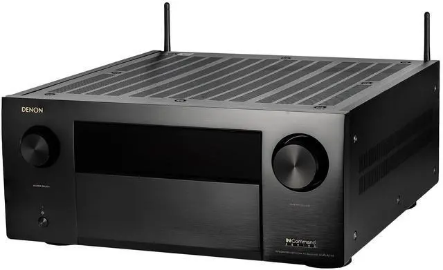 Alt view image 4 of 4 - Denon AVR-A1H 15.4-Ch Receiver (150W X 15) - 4K/120 and 8K Home Theater Receiver (2022), Wireless Streaming via Bluetooth, Wi-Fi & HEOS Multi-Room, Dolby Atmos, DTS:X Pro, IMAX Enhanced & Auro 3D
