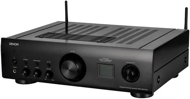 Alt view image 4 of 4 - Denon PMA-900HNE 100W Integrated Network Amplifier Bundle
