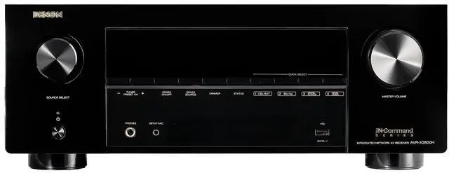 Alt view image 2 of 4 - Denon AVR-X2800H 7.2-Channel Network A/V Receiver Bundle