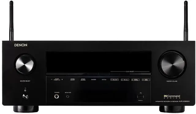 Alt view image 2 of 4 - Denon AVR-X3800H 9.4-Channel Network A/V Receiver Bundle
