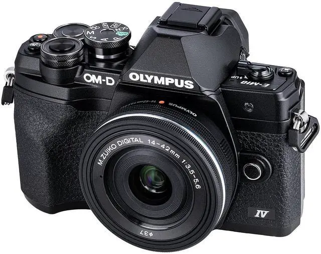 Alt view image 2 of 4 - Olympus OM-D E-M10 Mark IV Mirrorless Camera with 14-42mm EZ Lens