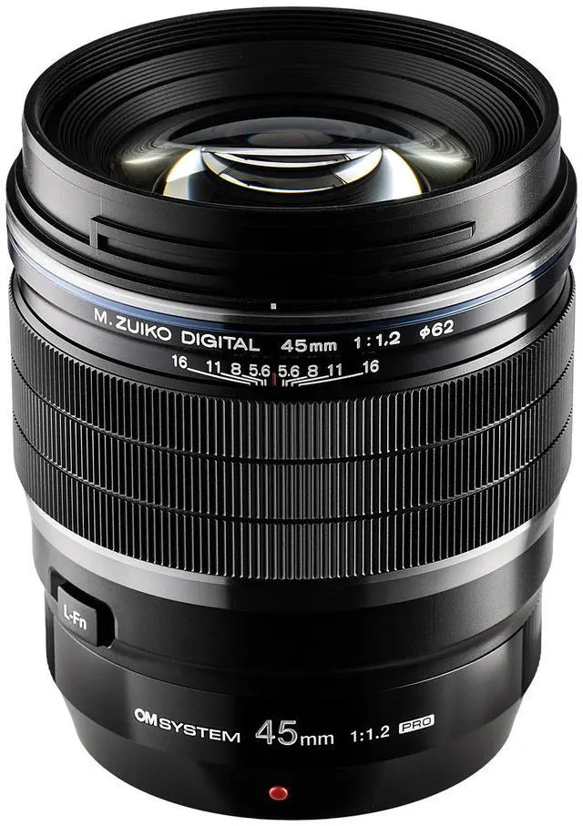 Alt view image 3 of 4 - OM SYSTEM M.Zuiko Digital ED 45mm f/1.2 PRO Lens Bundle