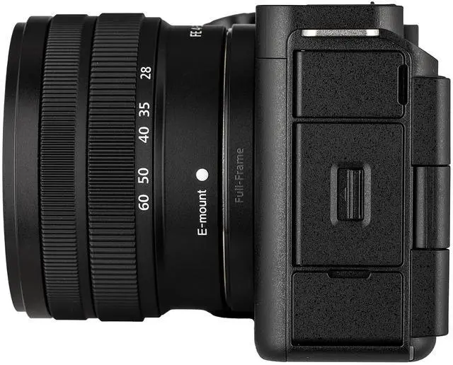 Alt view image 4 of 4 - Sony Alpha ZV-E1 Full-Frame Interchangeable Lens Mirrorless Vlog Camera with 28-60mm Lens - Black Body