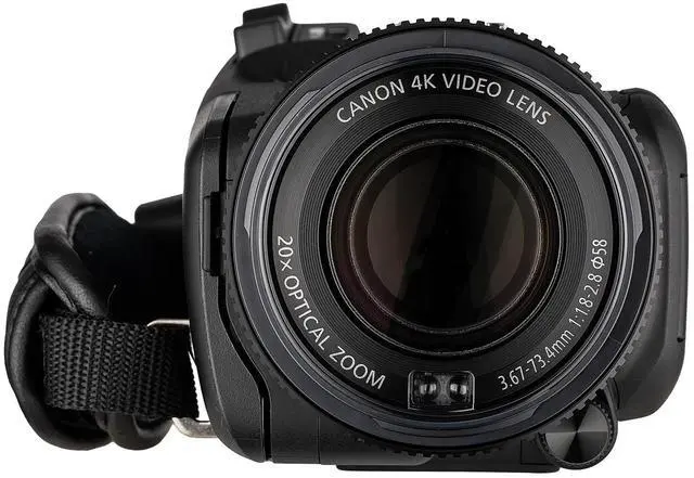 Alt view image 2 of 4 - Canon XA60 PAL Professional UHD 4K Camcorder + 128GB SDXC Memory Card + More (Bundle)