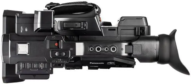 Alt view image 4 of 4 - Panasonic AG-X20ED 4K Professional Camcorder