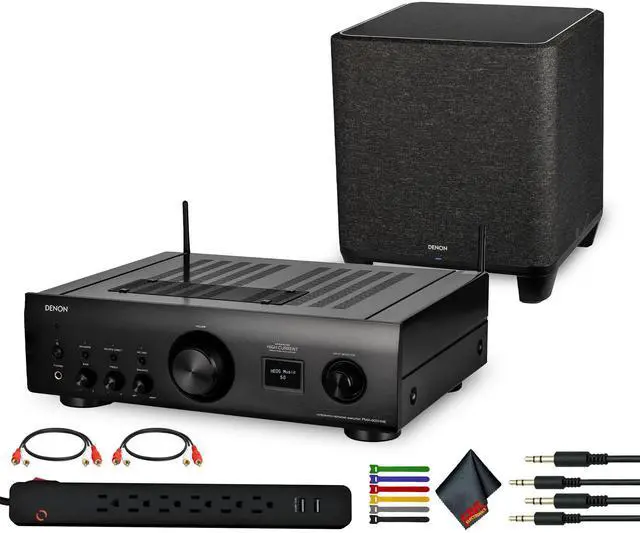 Main image of Denon PMA-900HNE 100W Integrated Network Amplifier Bundle