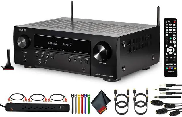 Main image of Denon S-Series AVR-S770H 7.2-Channel Network A/V Receiver Bundle