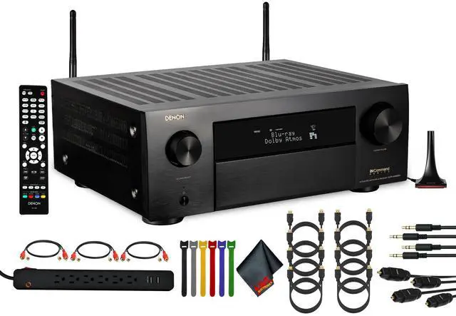 Main image of Denon AVR-X4800H 9.4-Channel Network A/V Receiver Bundle