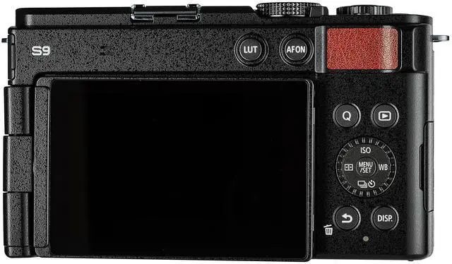Alt view image 3 of 4 - Panasonic Lumix S9 Camera (Red), 64GB SF-M Tough Series UHS-II SDXC Memory Card