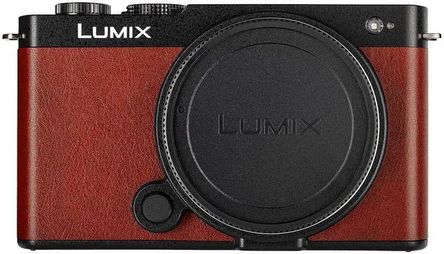 Alt view image 2 of 4 - Panasonic Lumix S9 Camera (Red), 64GB SF-M Tough Series UHS-II SDXC Memory Card