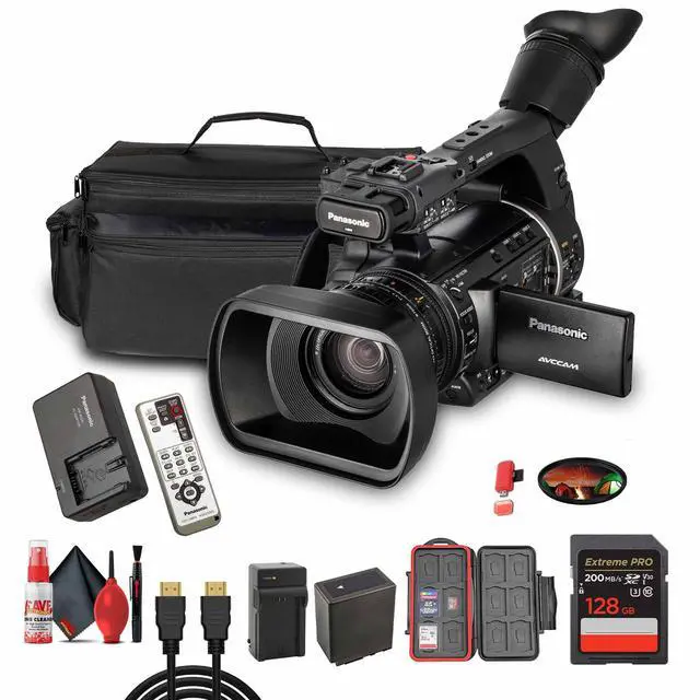Main image of Panasonic AG-AC160 AVCCAM HD Camcorder Dual SD Card Slots, 1080p/60p Recording + More