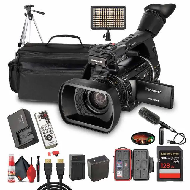 Main image of Panasonic AG-AC160 AVCCAM HD Camcorder Dual SD Card Slots, 1080p/60p Recording + More