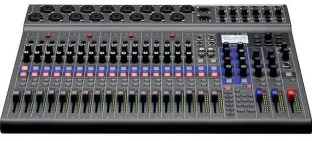 Alt view image 3 of 4 - Zoom LiveTrak L-20-20-Input Digital Mixer Bundle