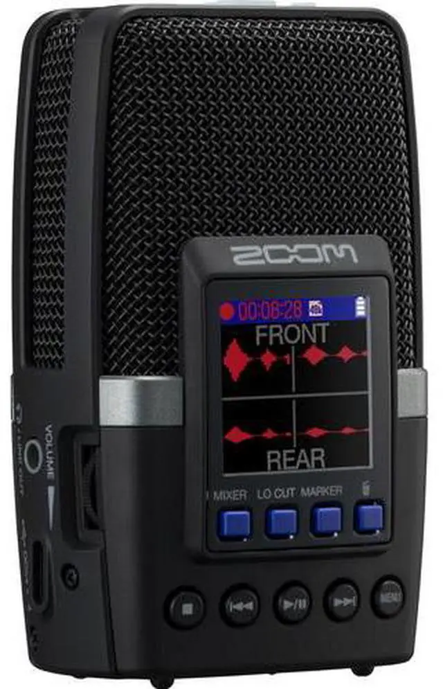 Alt view image 3 of 4 - Zoom H2essential Multi-Mic32-Bit Float Handy Recorder + Bluetooth Adapter, Bundle
