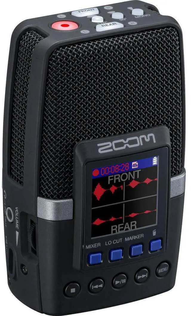 Alt view image 2 of 4 - Zoom H2essential Multi-Mic32-Bit Float Handy Recorder + Bluetooth Adapter, Bundle