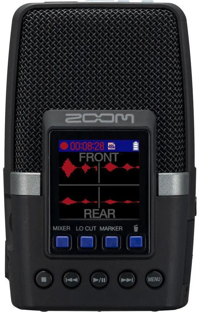 Alt view image 4 of 4 - Zoom H2essential Multi-Mic32-Bit Float Handy Recorder + Bluetooth Adapter, Bundle