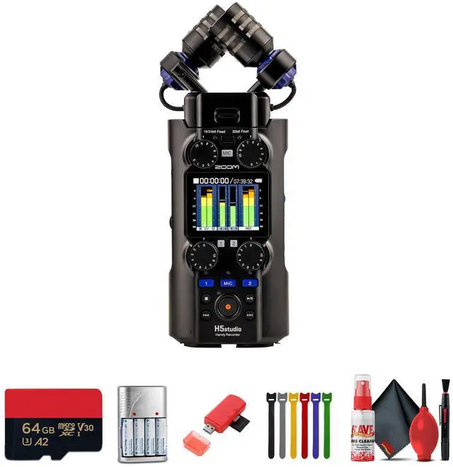 Main image of Zoom H5studio 4-Track Handy Recorder Bundle