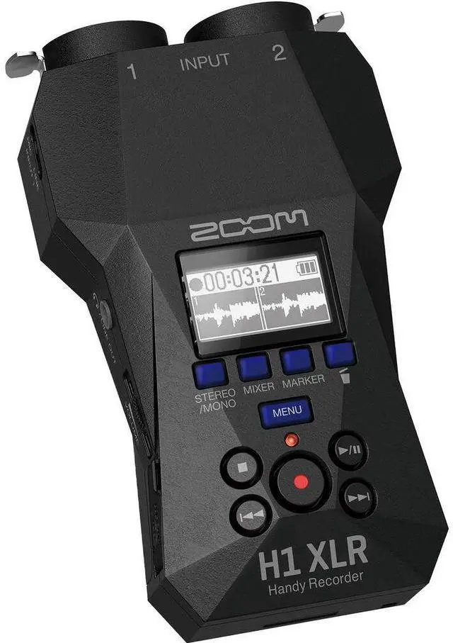 Alt view image 2 of 4 - Zoom H1 XLR Portable Audio Recorder for Video + MDR-7506 Headphones, Bundle