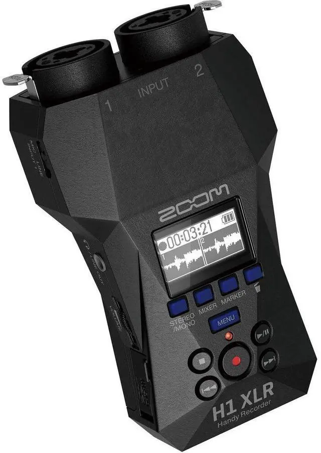 Alt view image 3 of 4 - Zoom H1 XLR Portable Audio Recorder for Video + MDR-7506 Headphones, Bundle