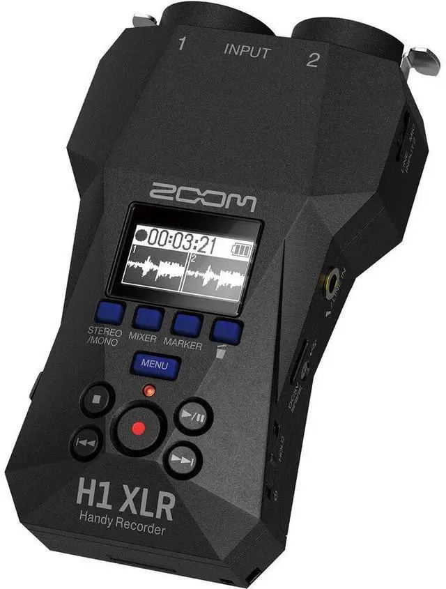 Alt view image 4 of 4 - Zoom H1 XLR Portable Audio Recorder for Video + MDR-7506 Headphones, Bundle