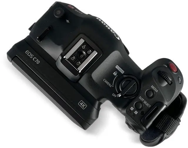 Alt view image 2 of 4 - Canon EOS C70 Cinema Camera (4507C015) + 128GB Card + Case + More:  Base Bundle