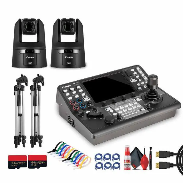 Main image of Canon RC-IP1000 Advanced PTZ Controller  Broadcast & Live Production + 64GB SD + More
