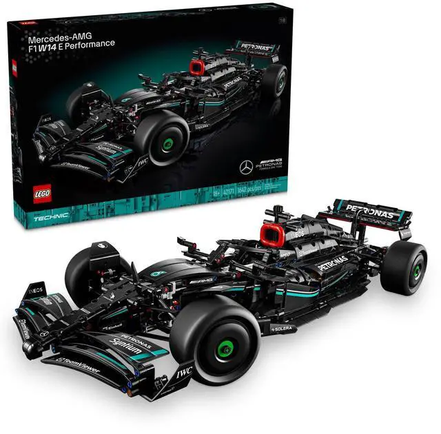 Main image of LEGO Technic Mercedes-AMG F1 W14 E Performance Model Car Kits - Formula 1 Building Sets for Adults, Ages 18+ - Gift for Men & Women - Race Car W/Realistic Details - 42171