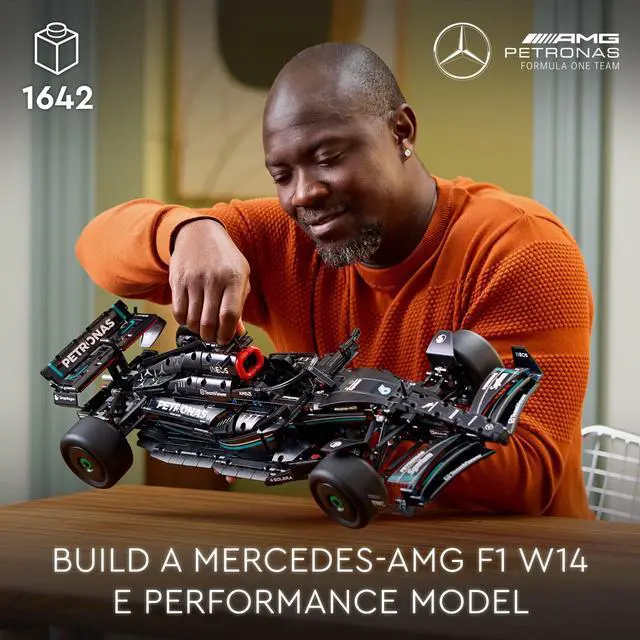 Alt view image 2 of 3 - LEGO Technic Mercedes-AMG F1 W14 E Performance Model Car Kits - Formula 1 Building Sets for Adults, Ages 18+ - Gift for Men & Women - Race Car W/Realistic Details - 42171