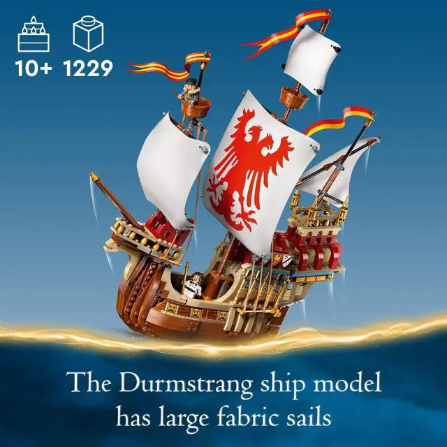 Alt view image 3 of 3 - LEGO Harry Potter Triwizard Tournament: The Arrival, Harry Potter Collectible with Beauxbatons Carriage and Durmstrang Ship, Magical Gift for Boys & Girls, Harry Potter Toy for 10 Year Old Kids, 76440